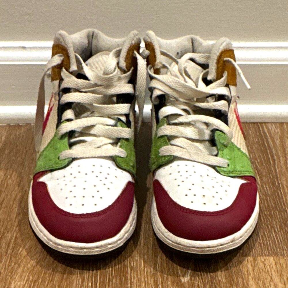 Jordan Air Jordan 1 Mid GS Colorblock High Top Sneaker 6Y DR6957-100